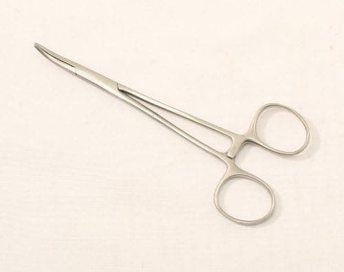 BDeals 5 in Curved Fly Fishing Locking Mosquito Hemostat Forcep Surgical Instruments
