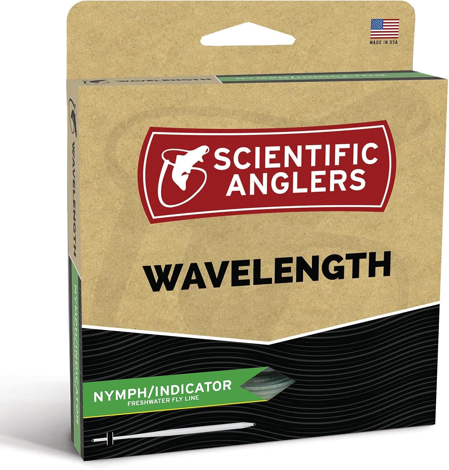 Scientific Anglers Wavelength Nymph Fly Fishing Line Weight Forward Float WF5F