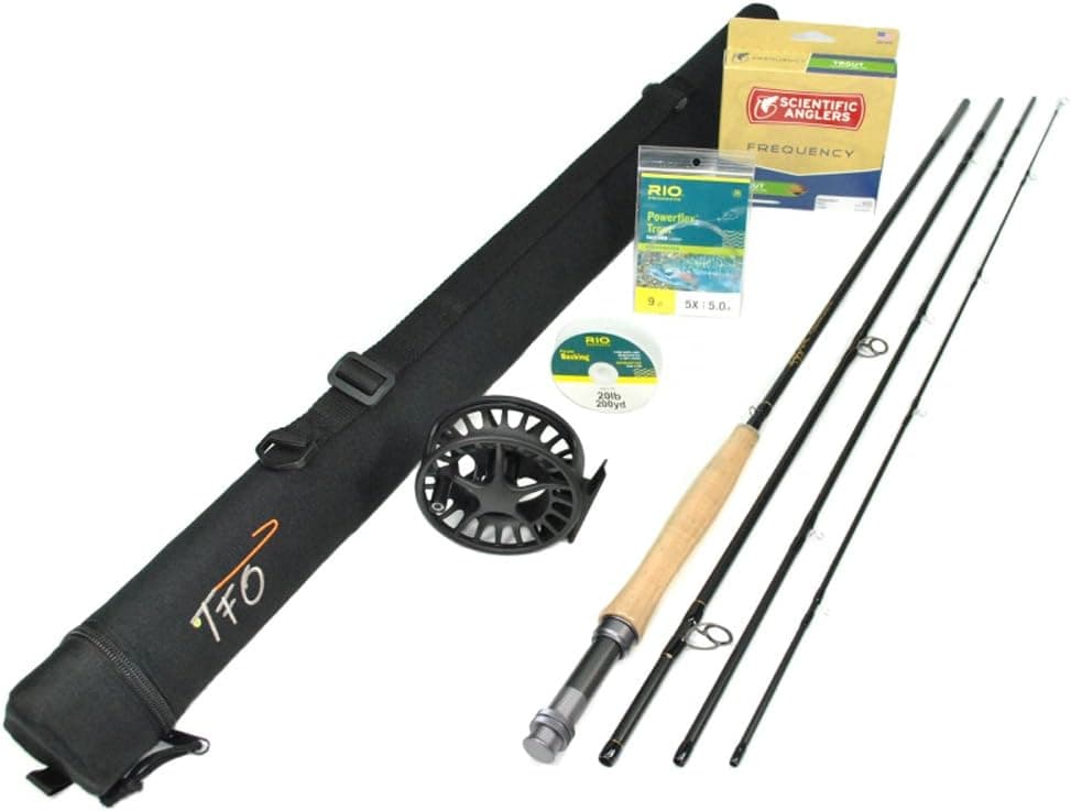 TFO PRO II 5wt 9'0" Fly Rod Outfit