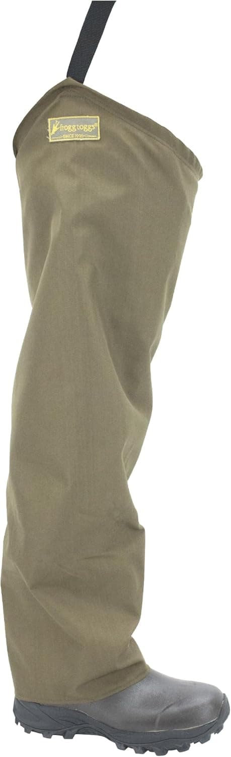 FROGG TOGGS Brush Hogg Heavy-Duty Nylon Bootfoot Hip Waterproof Fishing Wader, Cleated Outsole