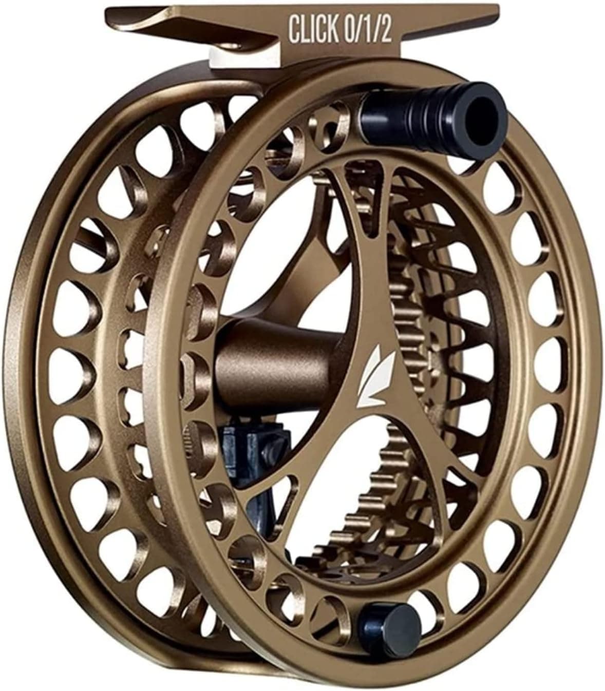 Sage Click Series Fly Fishing Reel, Freshwater Large Arbor, Click and Pawl Drag, Bronze, 3/4/5