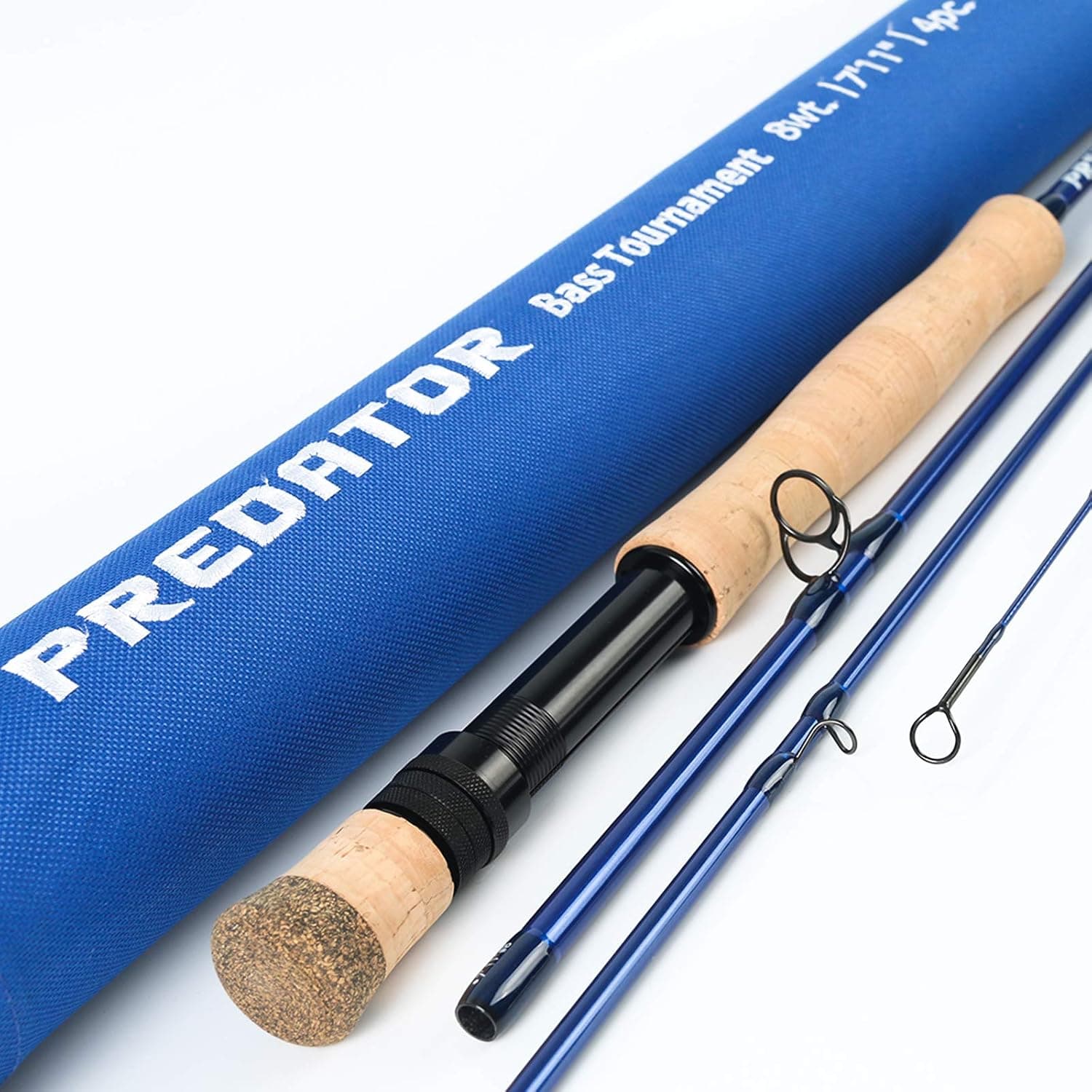 Maxcatch Predator Saltwater Fly Fishing Rod: 9ft, 4-Piece, 8wt
