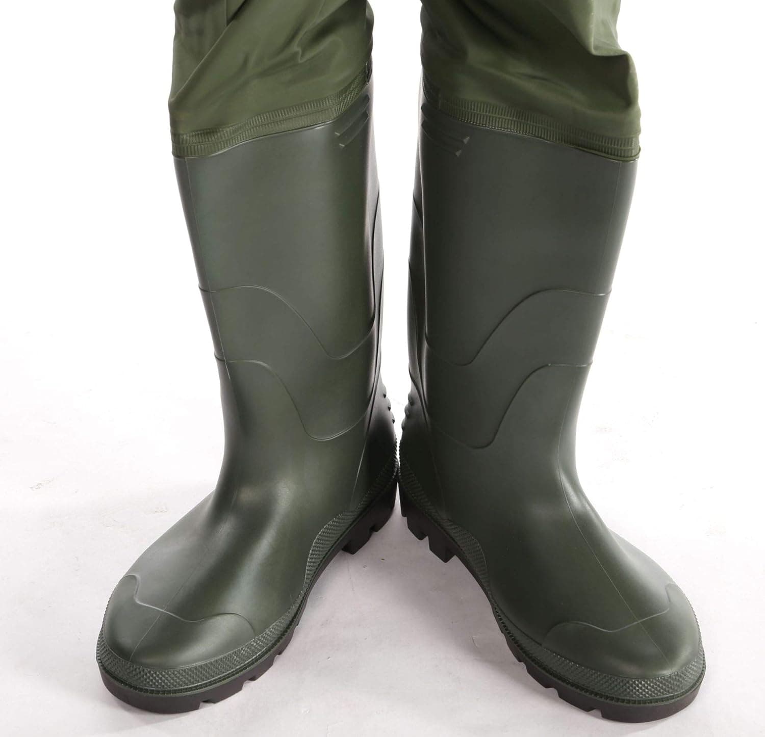 FGS Hip Waders Fishing Boot for Men - Waterproof Hip Boot with PVC and Nylon Construction