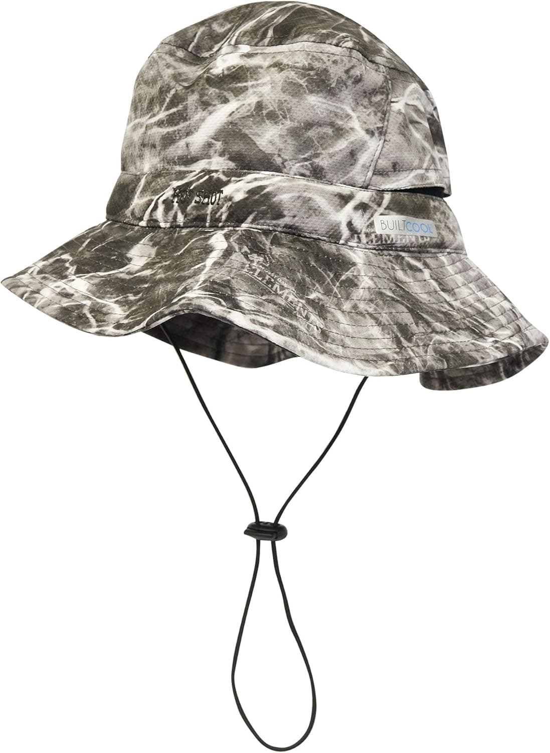 BUILTCOOL Men's Camo Bucket Boonie Hat for Fishing Hunting Camping Kayaking