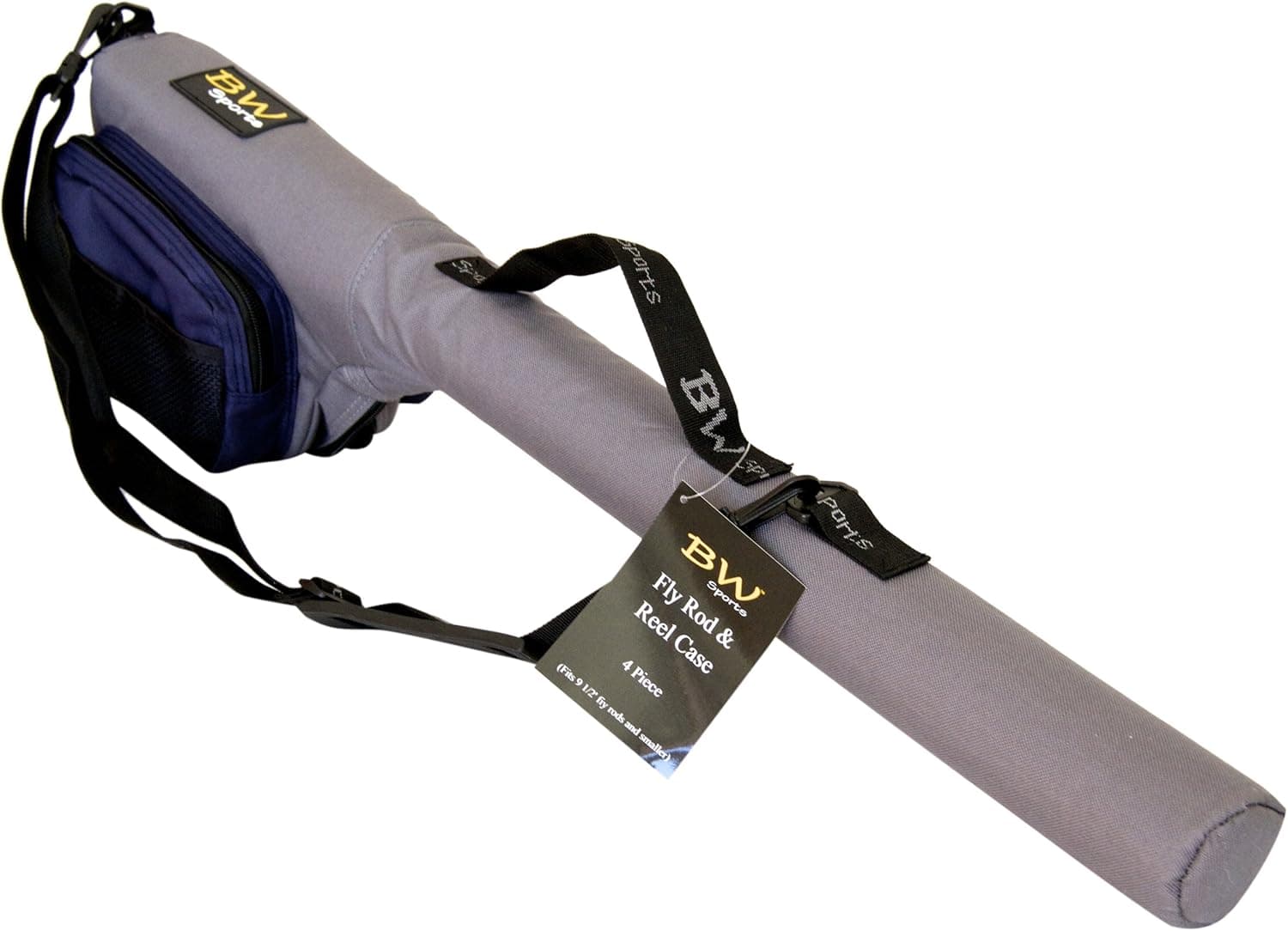 BW Sports Fly Rod and Reel Case for 10 ft 4-Piece Fly Rods, RC-1004B