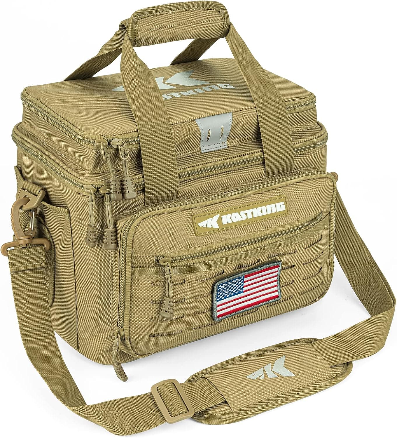 KastKing Karryall Fishing Tackle Bag, Water Resistant with Padded Shoulder Strap