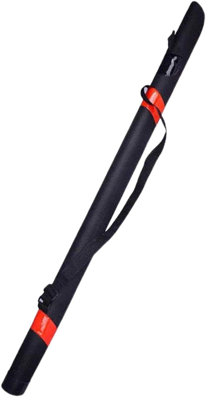 AMLESO Fly Fishing Rod Tube Case Protective Travel Carry Case, 125cm