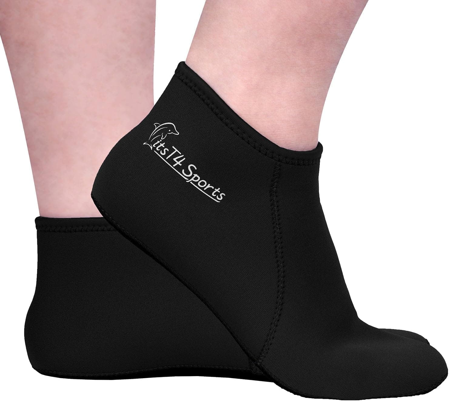 FitsT4 Sports Neoprene Water Socks 3mm Anti-Slip Sock for Men Women, Wetsuit Booties