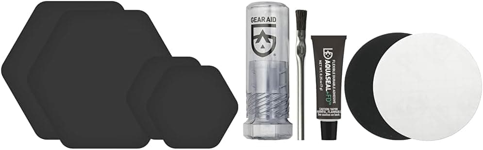 GEAR AID Tenacious Tape Repair Patches and Wader and Boot Repair Kit for Neoprene and Breathable Waders