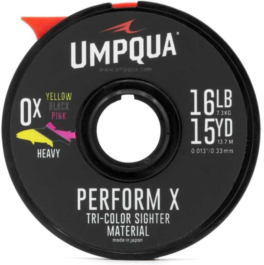 Umpqua Euro Nymph Fly Fishing Indicator Sighter-Tippet Two Tone 15YD