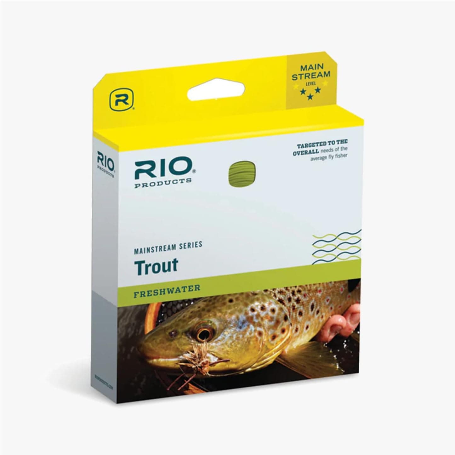 RIO Mainstream Type 6 Full Sinking Fly Line WF4S6 Black