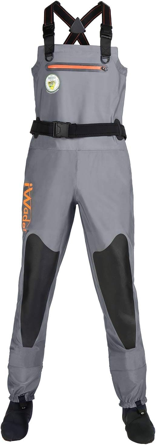 IWADER S1 Breathable Fly Fishing Waders Stockingfoot - Chest Waders for Men and Women