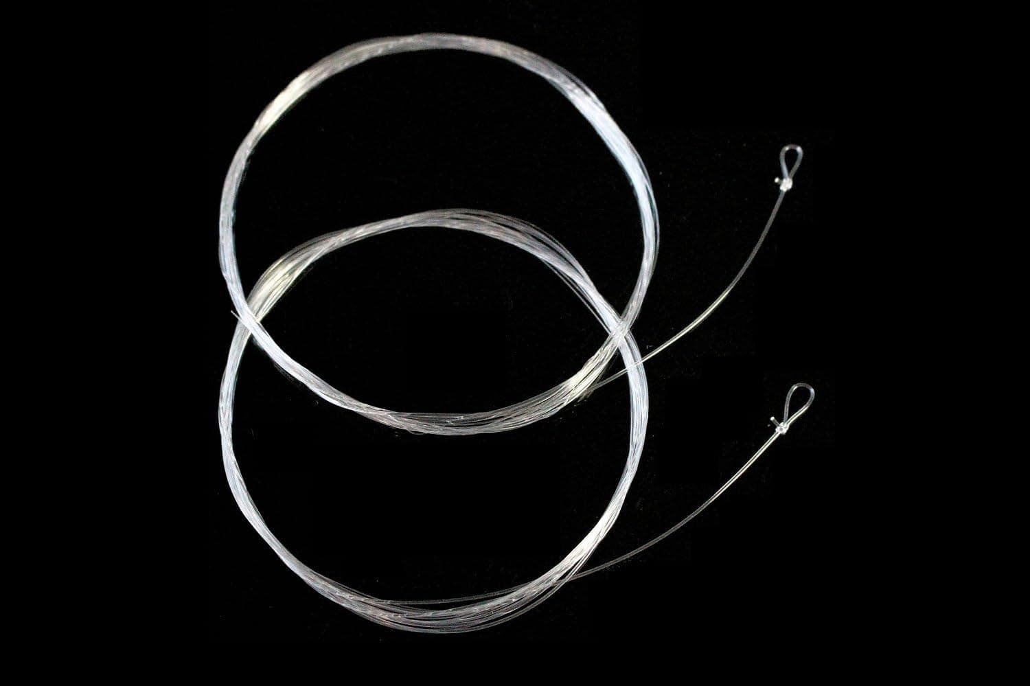 Tigofly 5 pcs 9FT 2.75M Tapered Leader Fly Fishing Line 0X-6X Clear