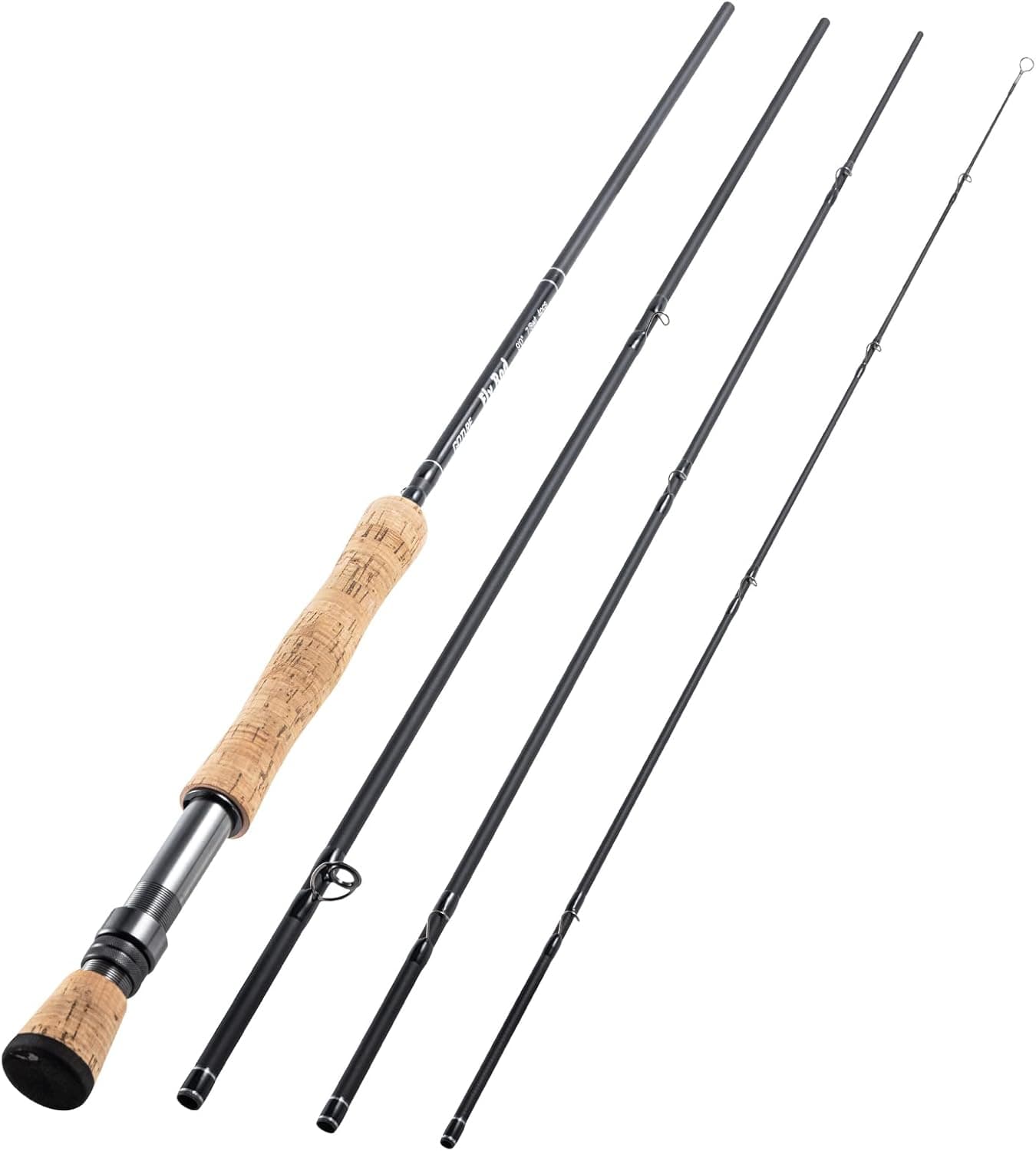 Goture Fly Fishing Rod 4-Piece 9FT Lightweight Travel Fly Fishing Pole 30+36T Carbon Fiber