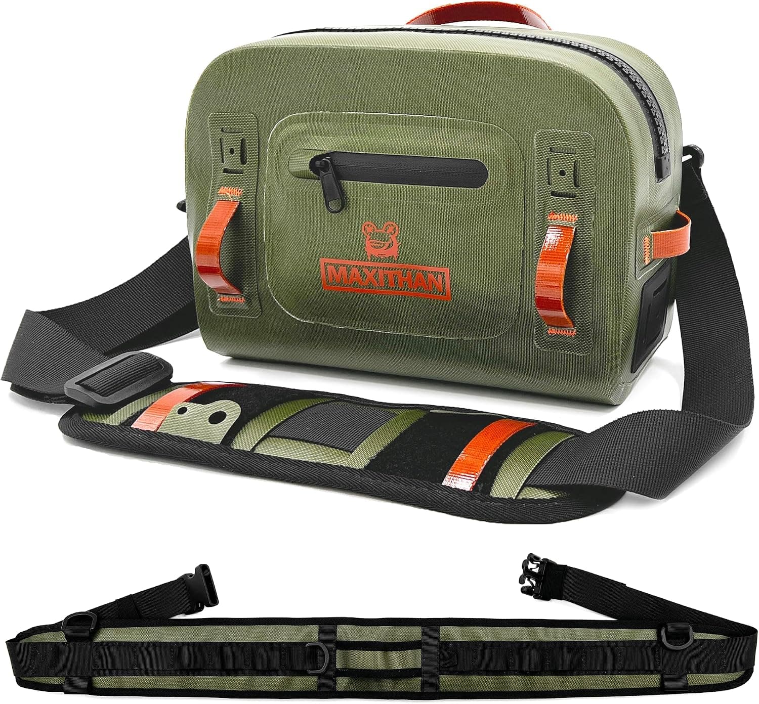 MAXITHAN Lehigh Crossing Waterproof Fishing Waist Pack, Submersible Lumbar Pack